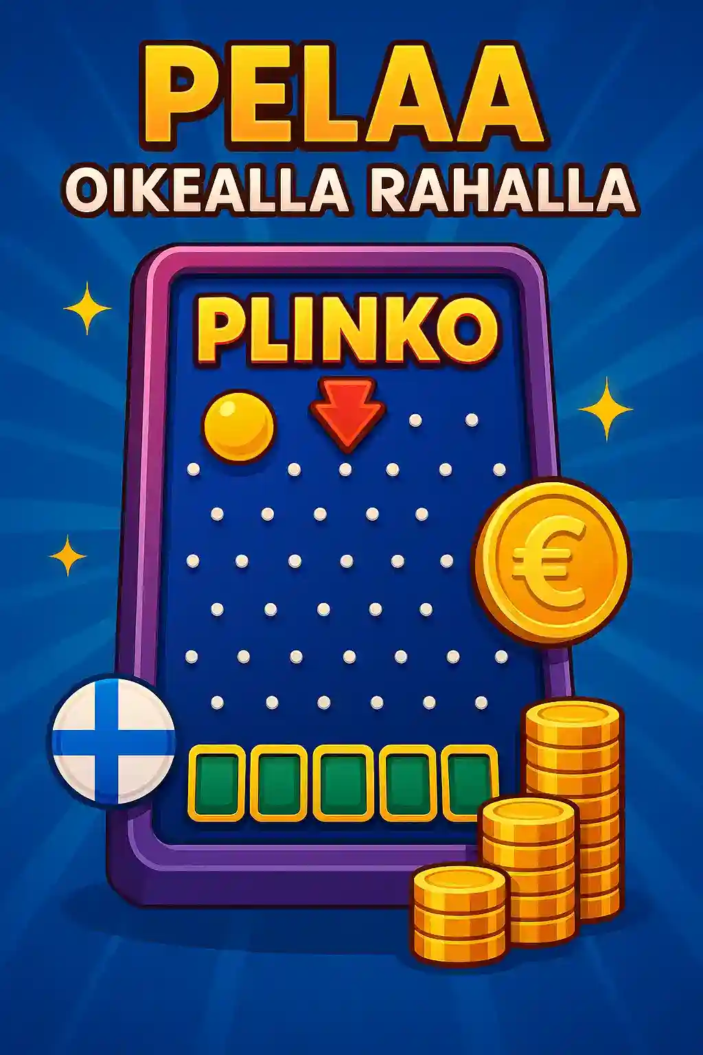 Plinko-pelin pelilauta